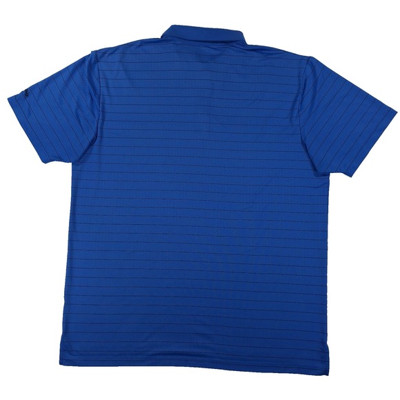 Callaway Opti-Dri Polo Shirt Men's 2XLT Blue Striped Golf Short Sleeve - Picture 2 of 7